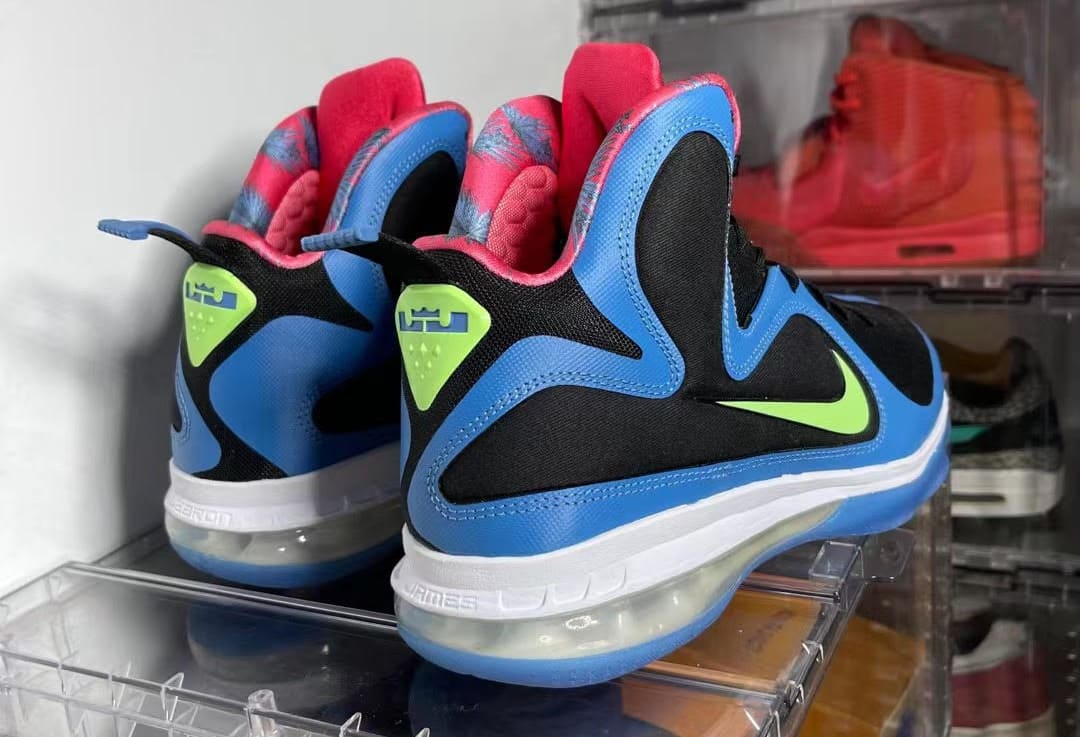 Nike LeBron 9 Retro &#x27;South Coast&#x27; Heel