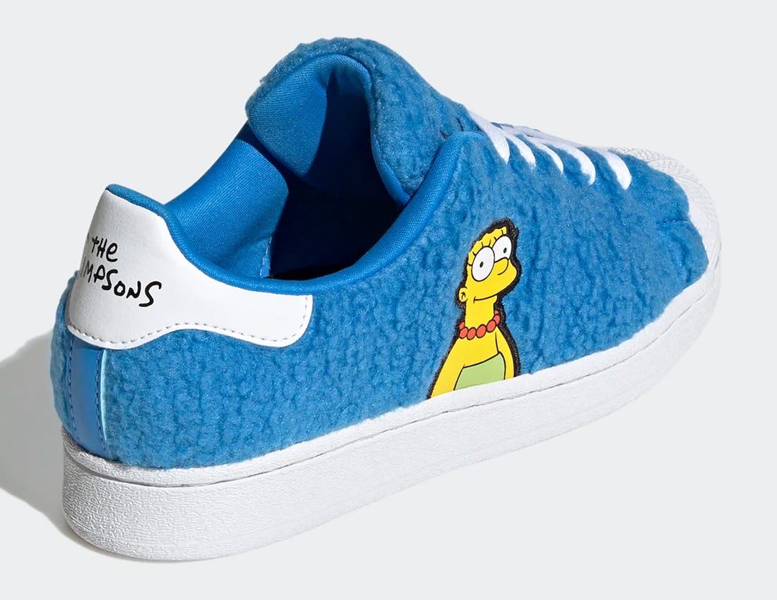 The Simpsons x Adidas Superstar &#x27;Marge Simpson&#x27; GZ1774 Heel