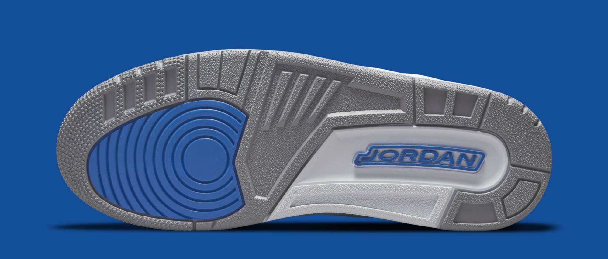 Air Jordan 3 &#x27;Racer Blue&#x27; CT8532-145 (Sole)