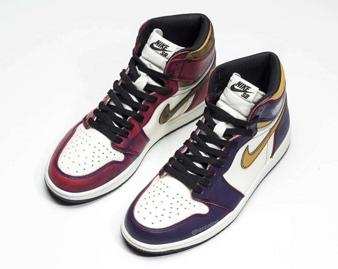 Nike SB x Air Jordan 1 Retro High OG LA To Chicago