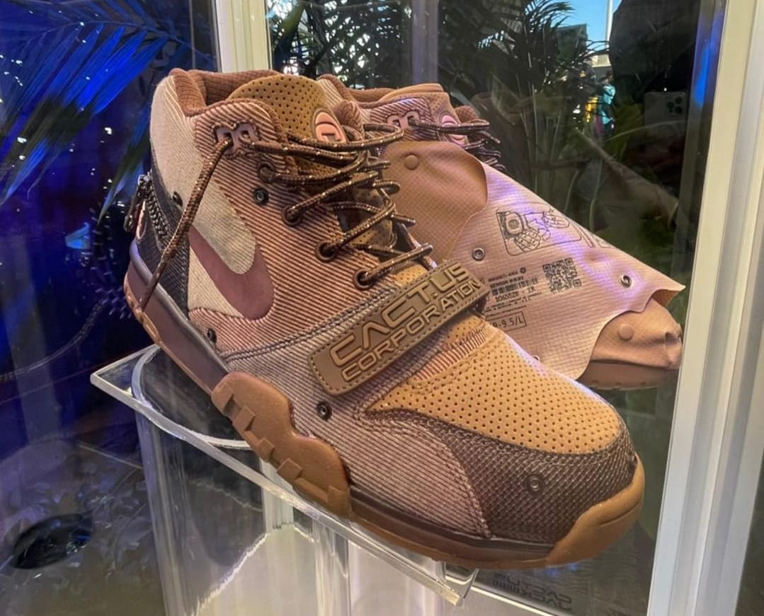 Travis Scott x Nike Air Trainer 1 Cactus Jack Brown Coriander