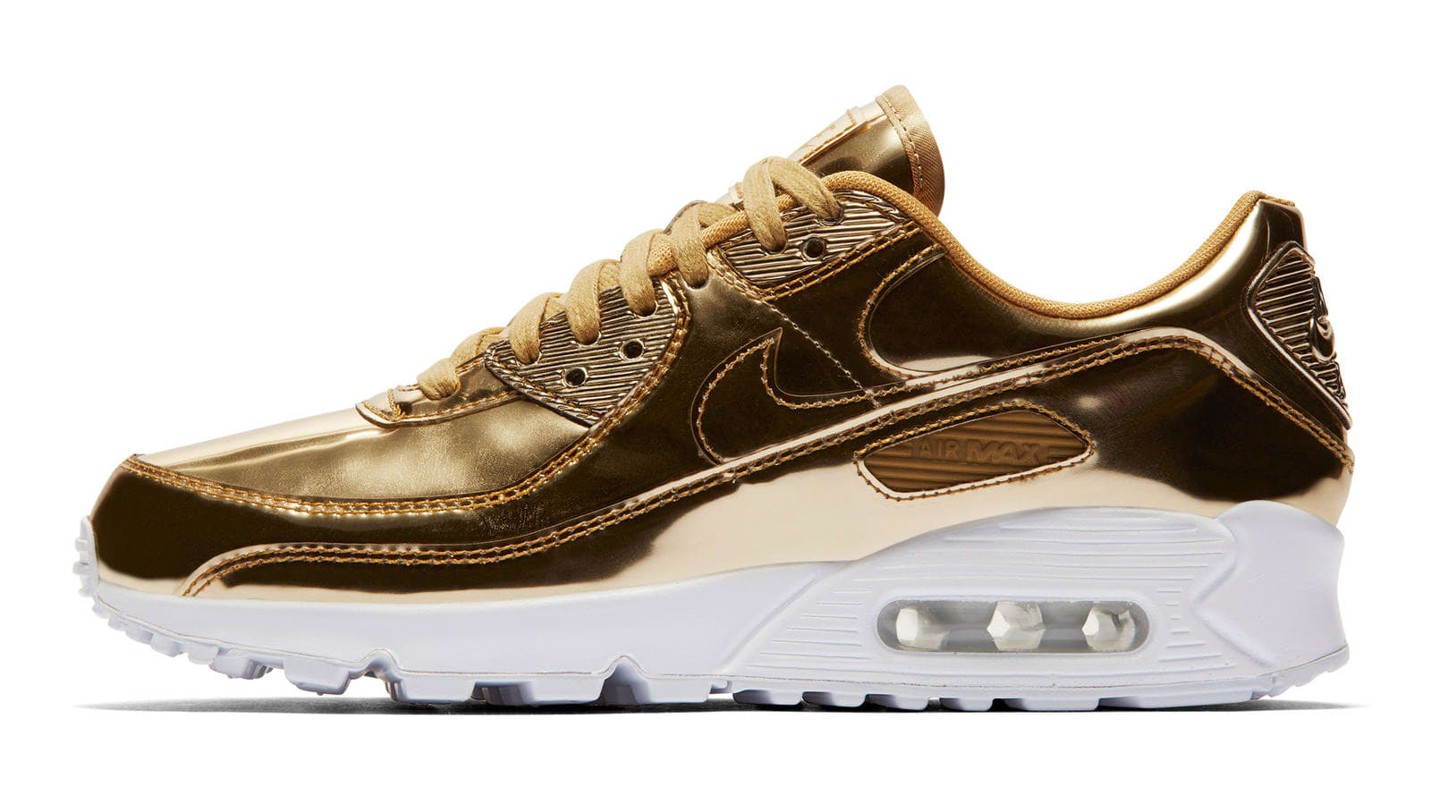 Nike Air Max 90 Gold &#x27;Metallic Pack&#x27;