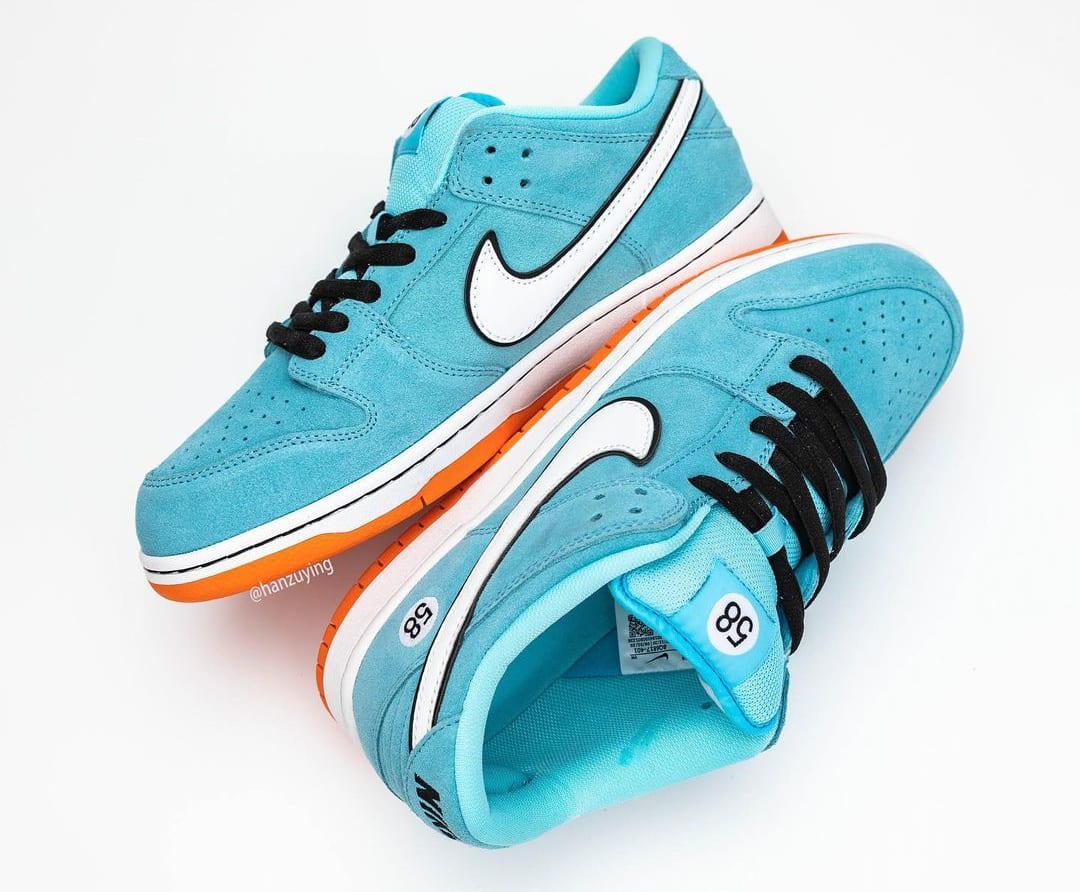 Nike SB Dunk Low &#x27;Gulf&#x27; BQ6817-401 Top