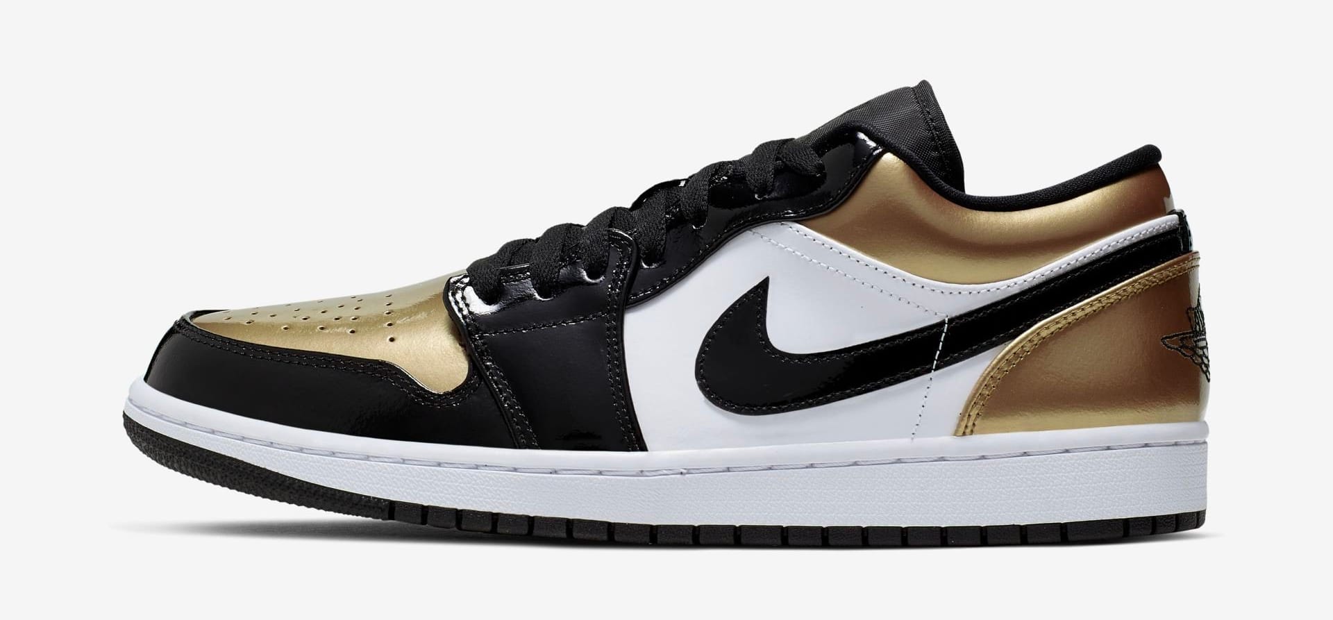 Gold toe air hot sale jordan 1 low