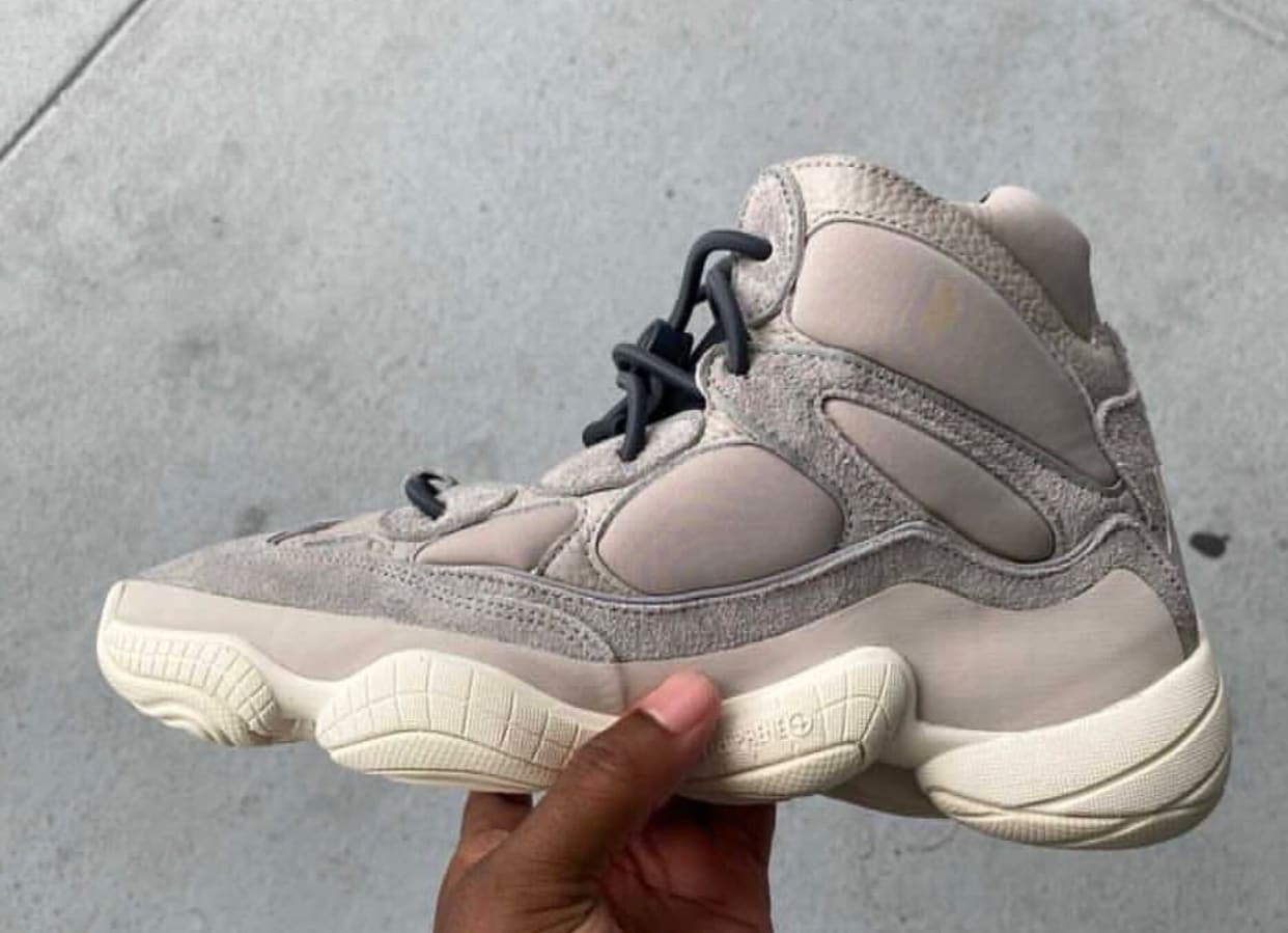 Adidas Yeezy 500 High Mist Stone Lateral