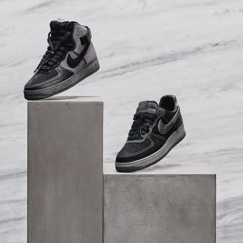 A Ma Maniere x Nike Air Force 1 High &amp; Low Hand Wash Cold