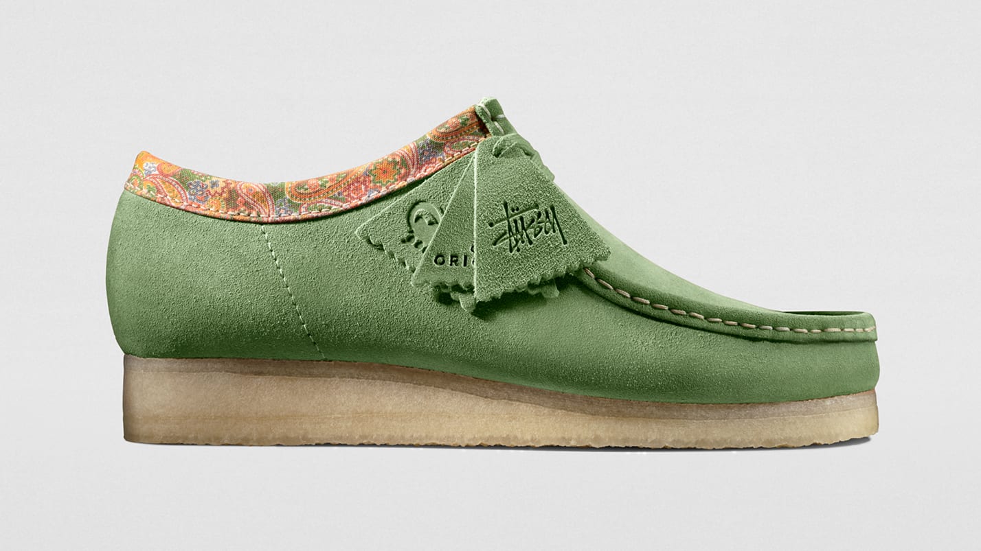 Stüssy x Clarks Wallabee