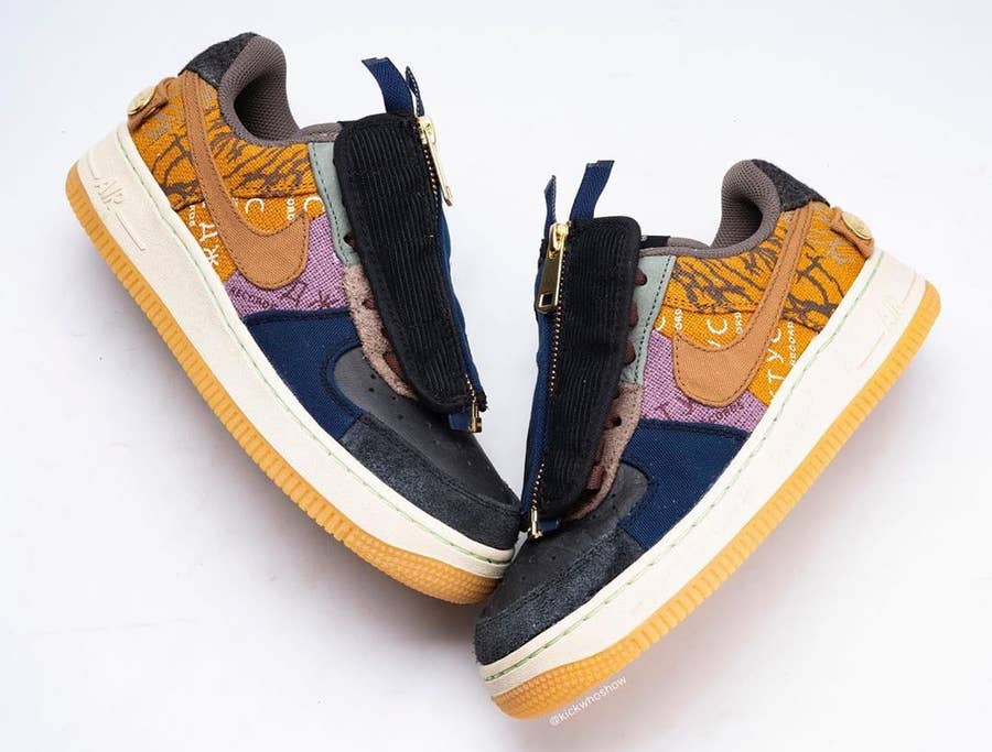 Nike Airforce 1 Low X TRAVIS SCOTT X LOUIS VUITTON – SNEAKS.FREAKS