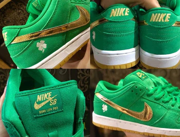 Nike SB Dunk Low &#x27;St. Patrick&#x27;s Day&#x27; 2022 First Look