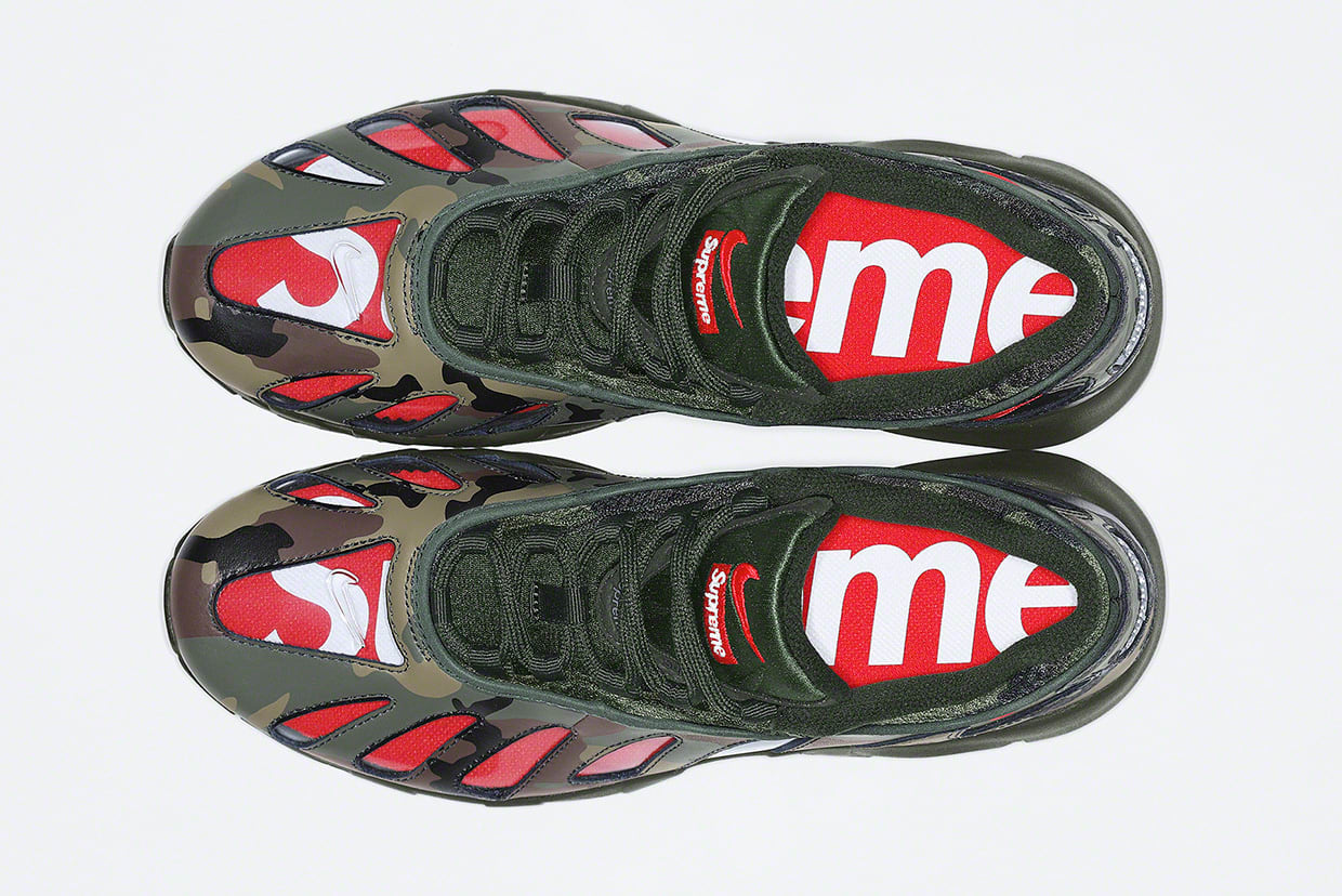 Supreme x Nike Air Max 96 &#x27;Camo&#x27; Top