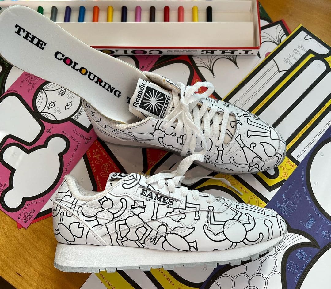 Eames x Reebok Classic Leather &#x27;The Coloring Toy&#x27; Lateral
