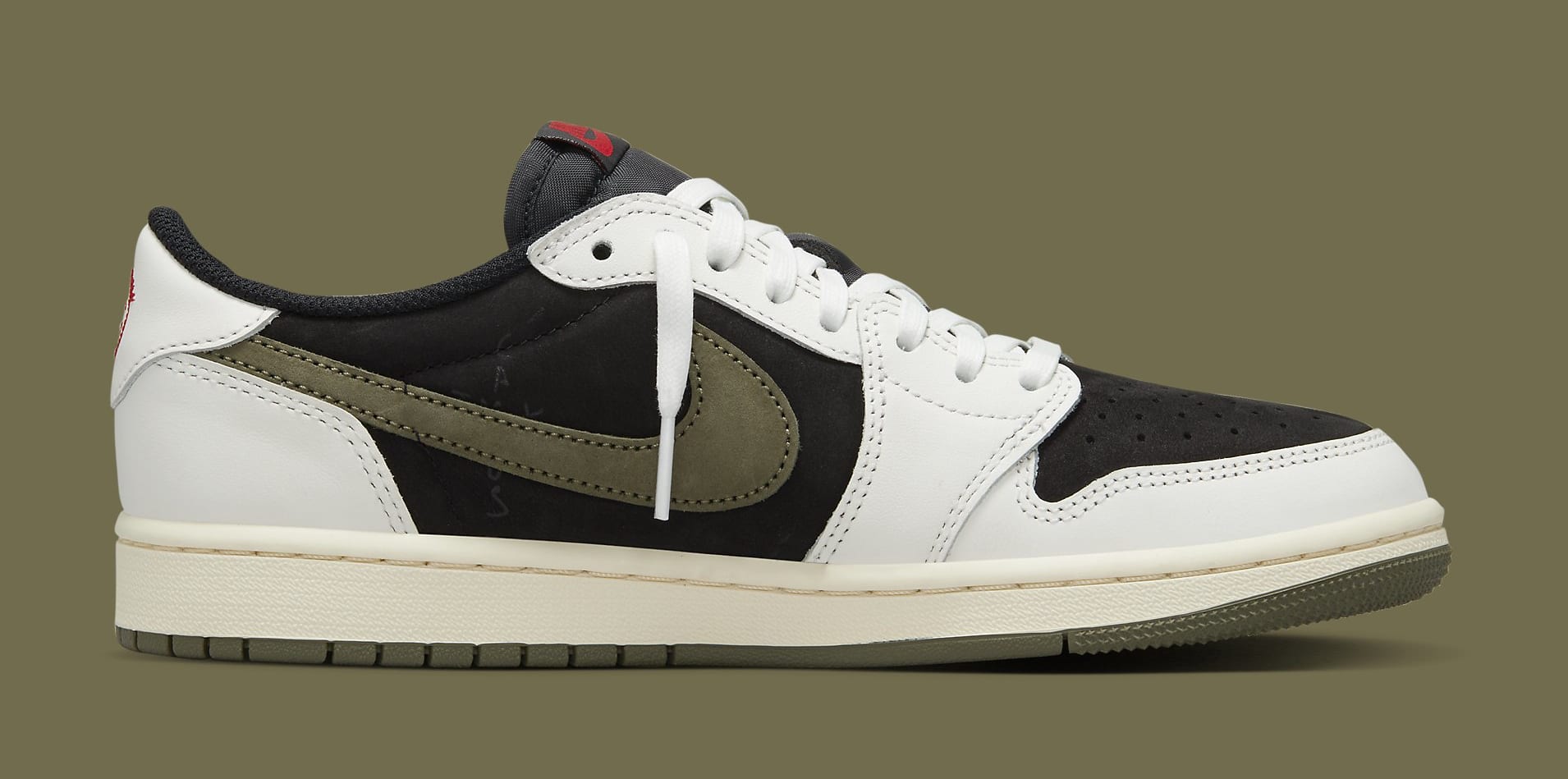 Travis Scott x Air Jordan 1 Low OG Olive DZ4137-106