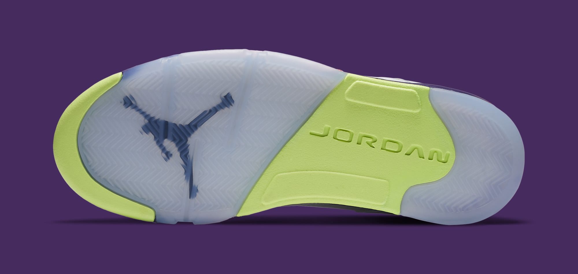 Air Jordan 5 Retro &#x27;Ghost Green&#x27; DB3335-100 Outsole