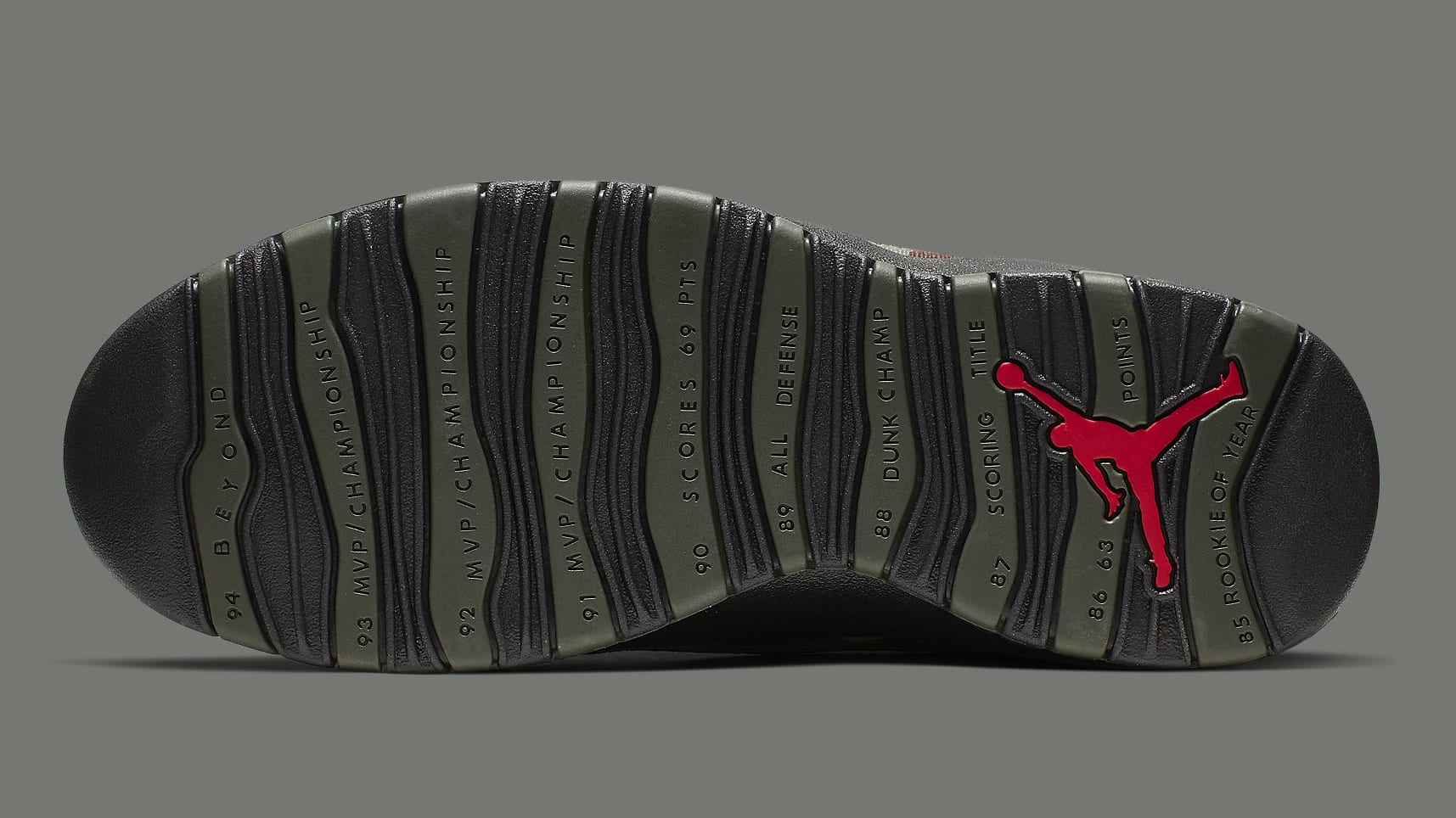 Air Jordan 10 Camo Release Date 310805-201 Sole