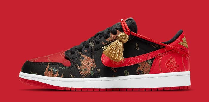 Air Jordan 1 Retro Low OG &#x27;Chinese New Year&#x27; DD2233-001 Lateral