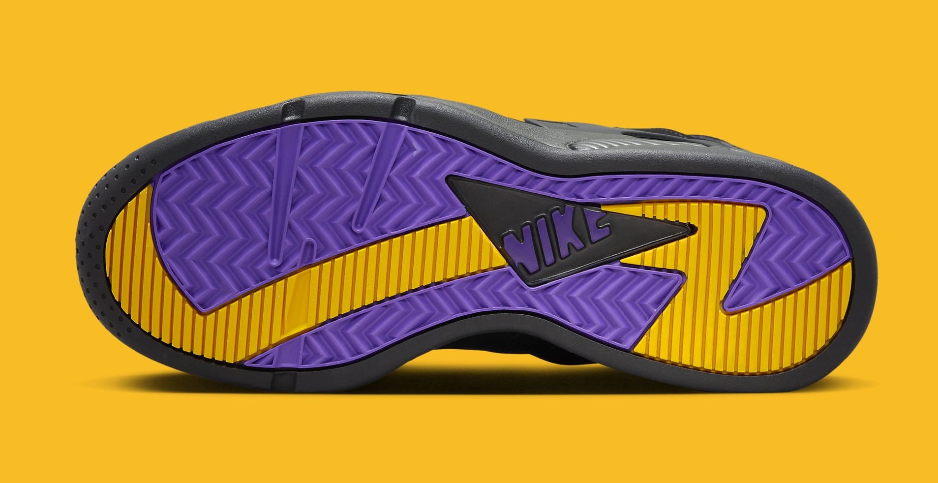 Nike Air Flight Huarache &#x27;Lakers Away&#x27; 2023 FD0188 001 Outsole