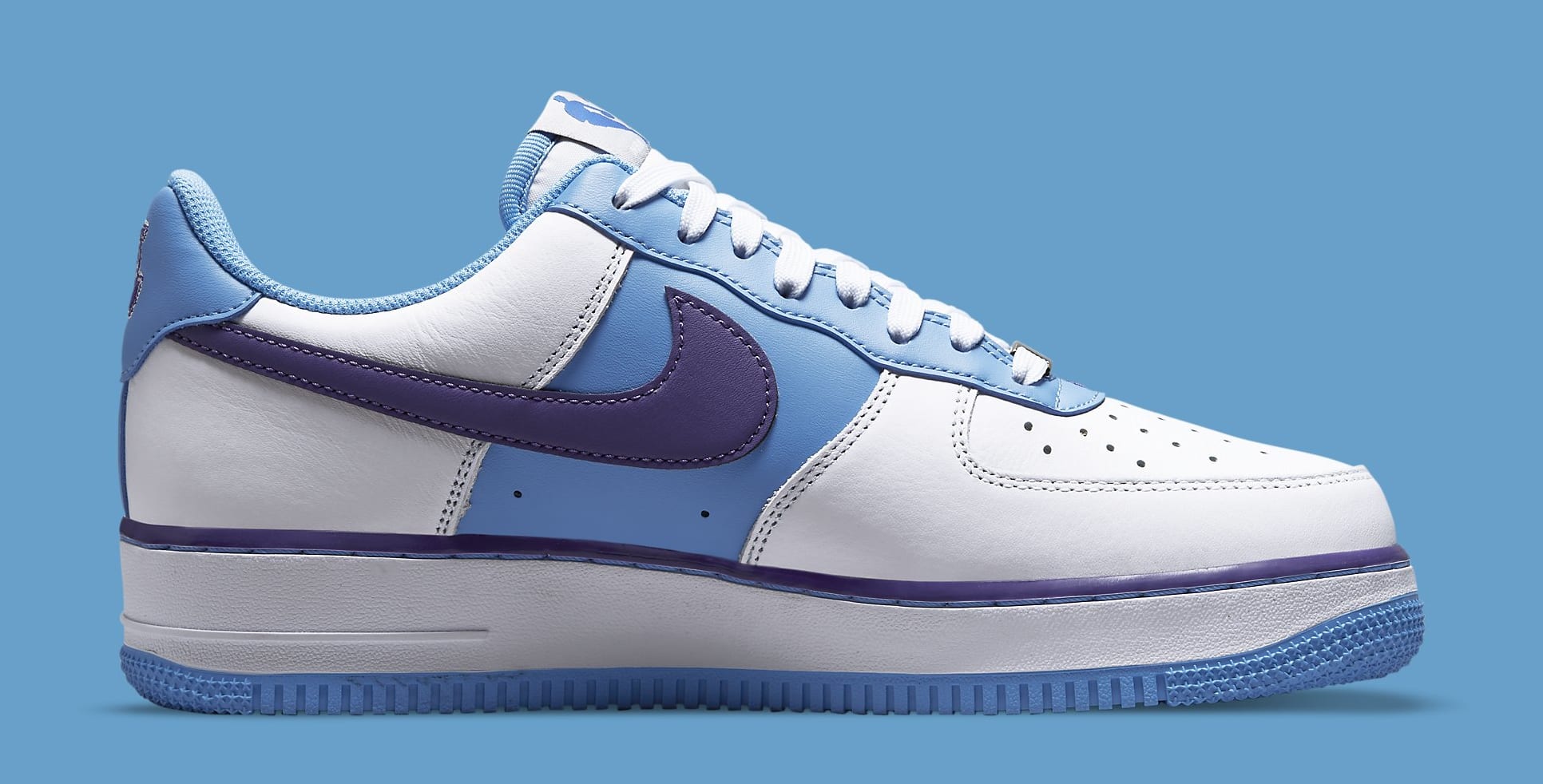 Nike Air Force 1 Low &#x27;Lakers&#x27; NBA 75th Anniversary DC8874-101 Medial