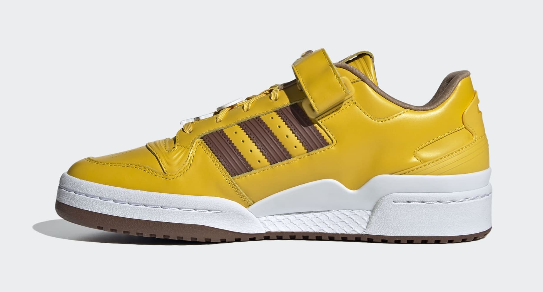 M&amp;M&#x27;s x Adidas Forum Low Yellow/Brown GY1179 Medial