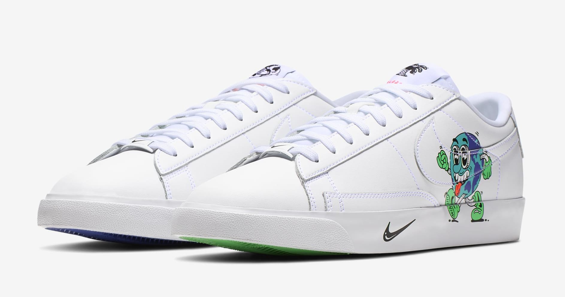 Nike Blazer Low Earth Day Collection Pair