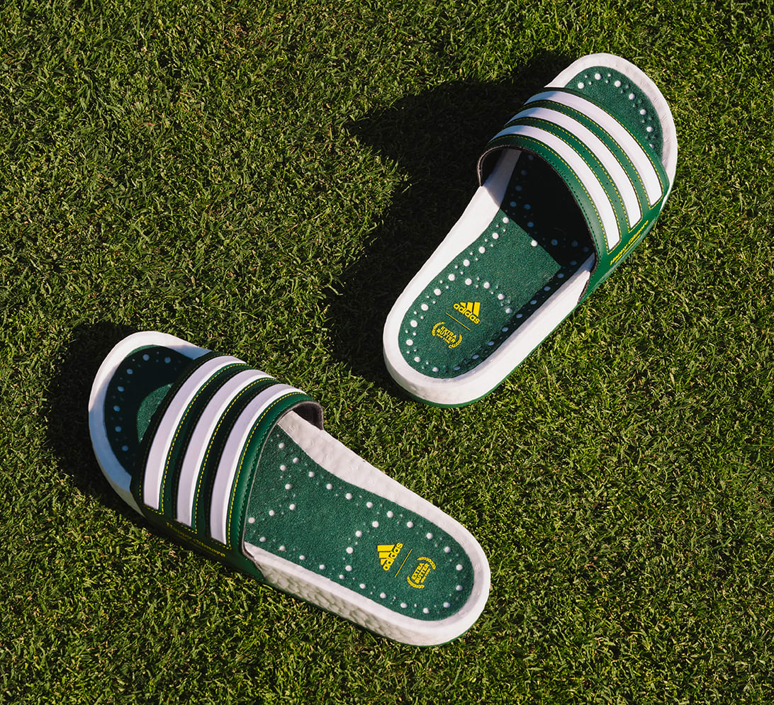 Extra Butter x Adidas Adilette Boost Slide &#x27;Happy Gilmore&#x27;