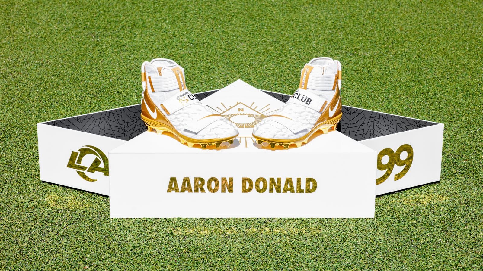 Aaron Donald Madden 99 Club Nike Cleats