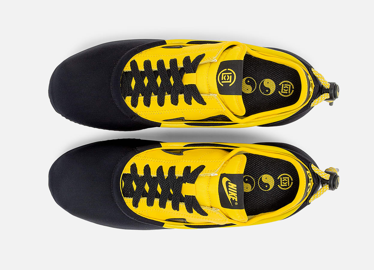 Clot x Nike Cortez &#x27;Clotez&#x27; Black/Yellow Top