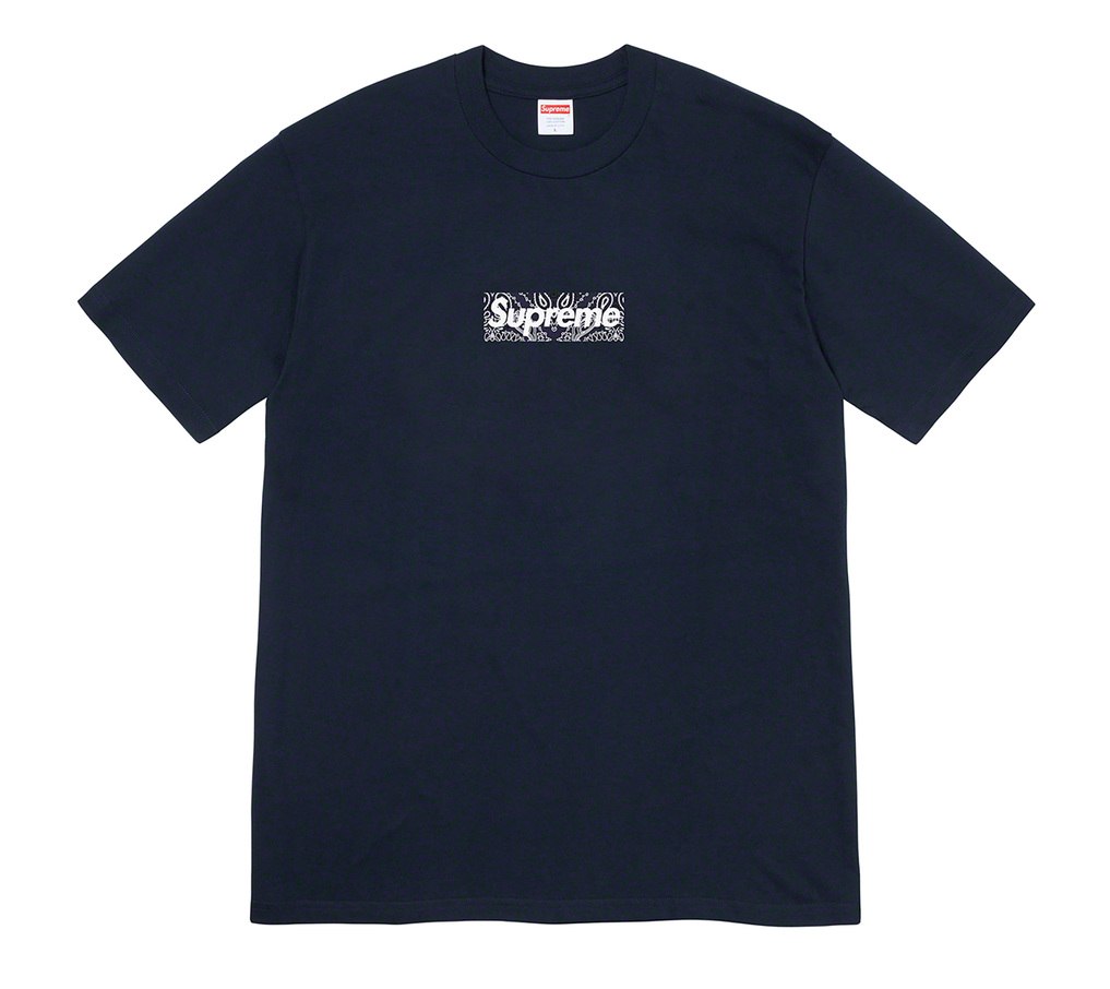 Supreme Bandana Box Logo Shirt - Vintage & Classic Tee