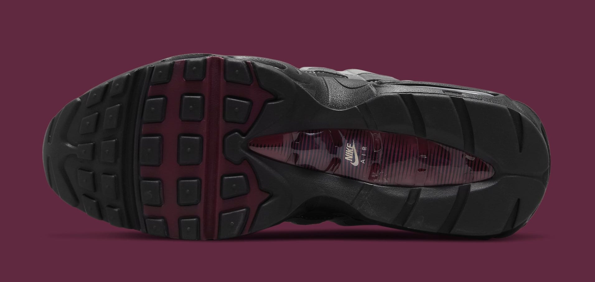 Nike Air Max 95 &#x27;Dark Beetroot&#x27; DQ9001 001 Outsole
