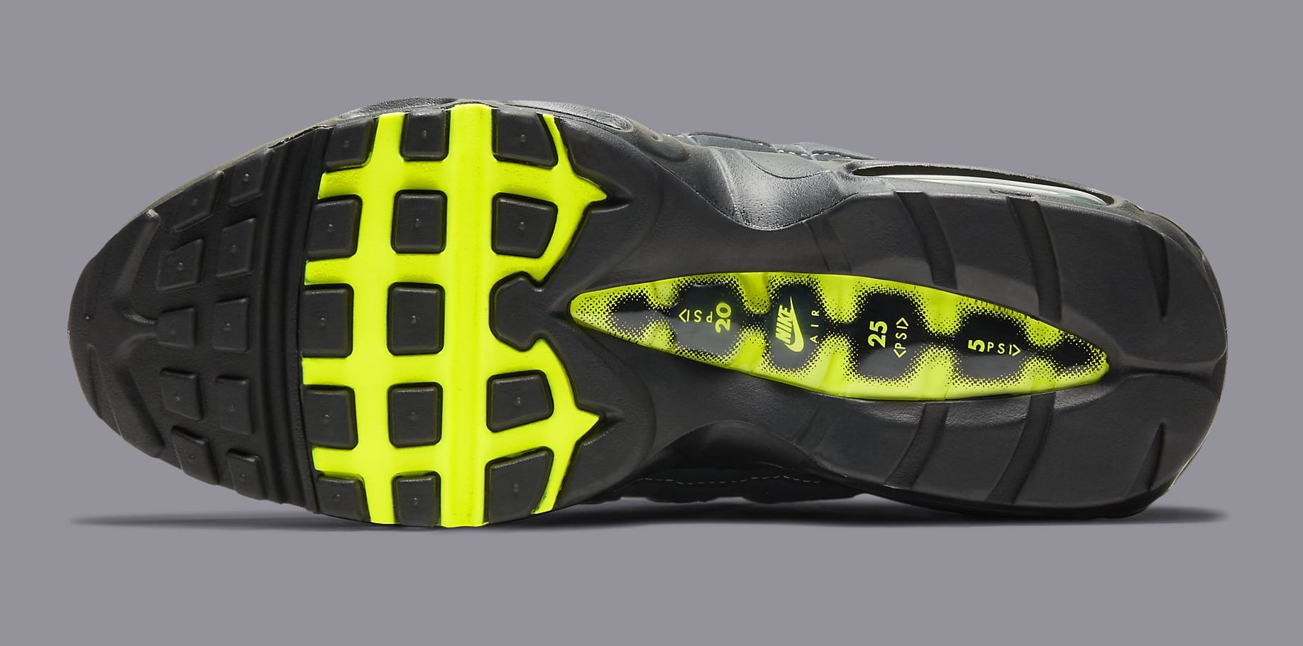 Nike Air Max 95 &#x27;Neon 2020&#x27; CT1689-001 Outsole