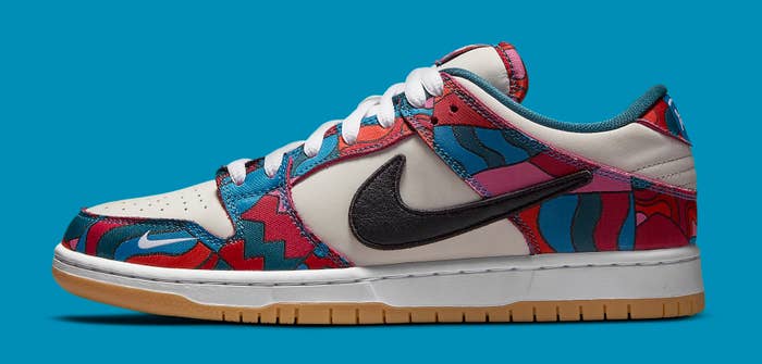 Parra x Nike SB Dunk Low DH7695-600 Lateral