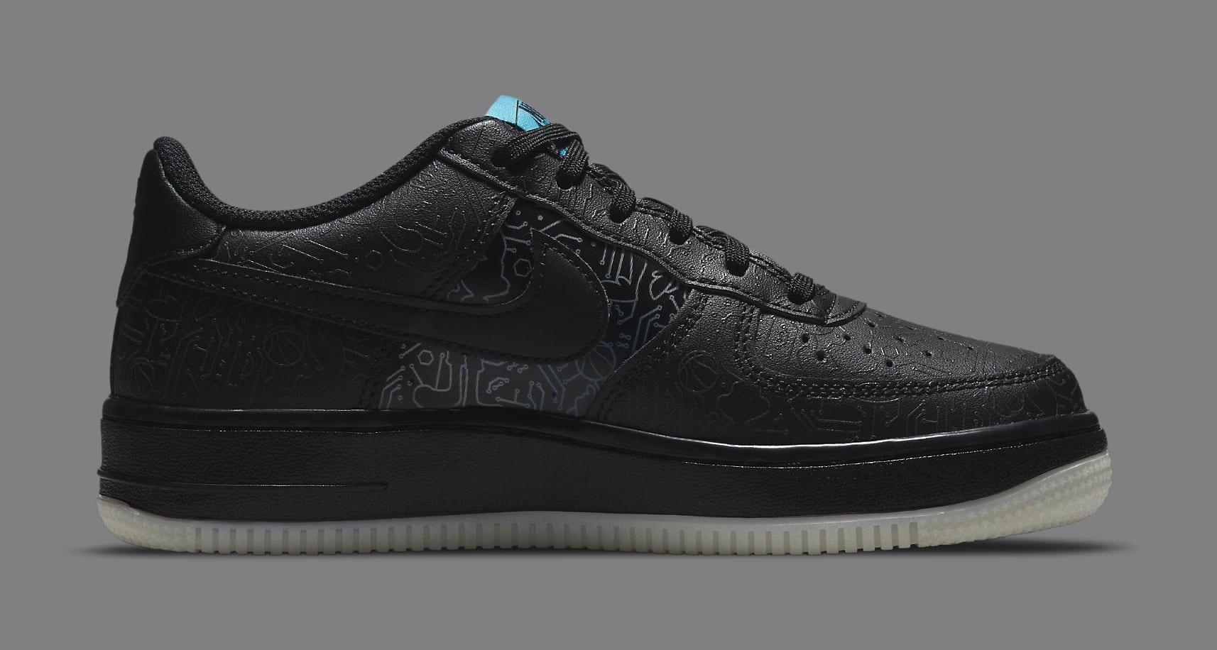 Nike Air Force 1 Low GS &#x27;Space Jam&#x27; DN1434-001 Medial