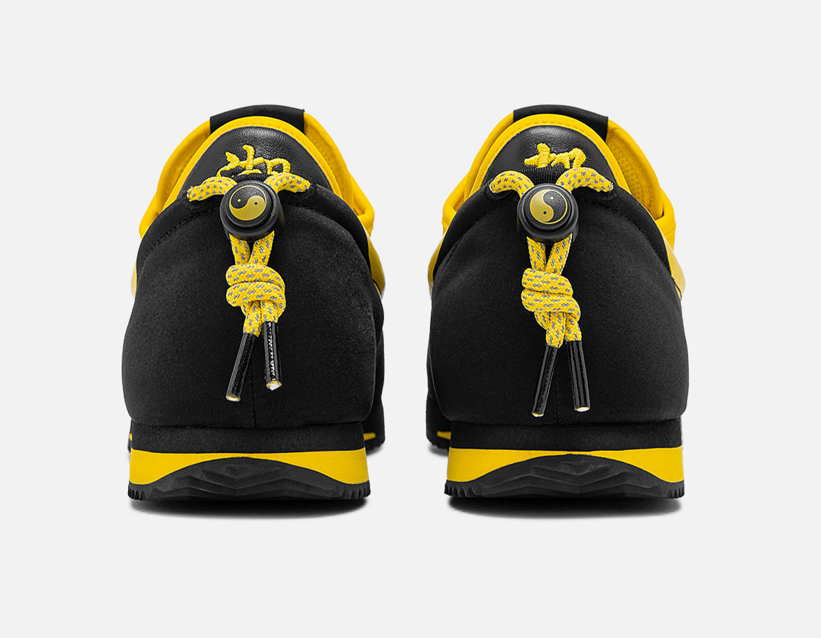 Clot x Nike Cortez &#x27;Clotez&#x27; Black/Yellow Heel
