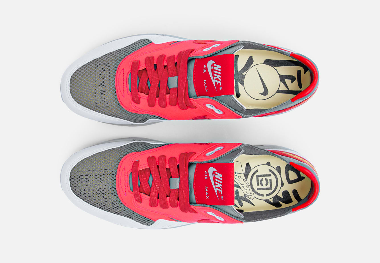 Clot x Nike Air Max 1 &#x27;K.O.D.&#x27; -Solar Red Top