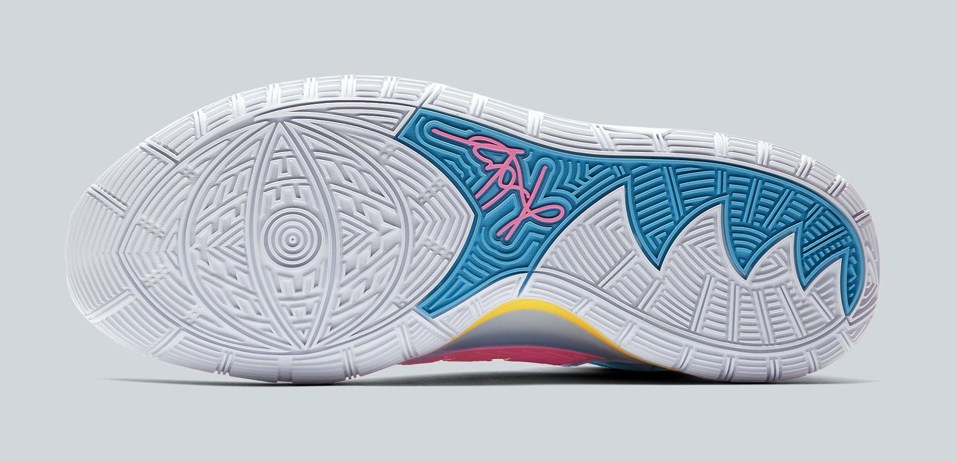 Nike Kyrie 6 &#x27;Neon Graffiti&#x27; BQ4630-101 Outsole