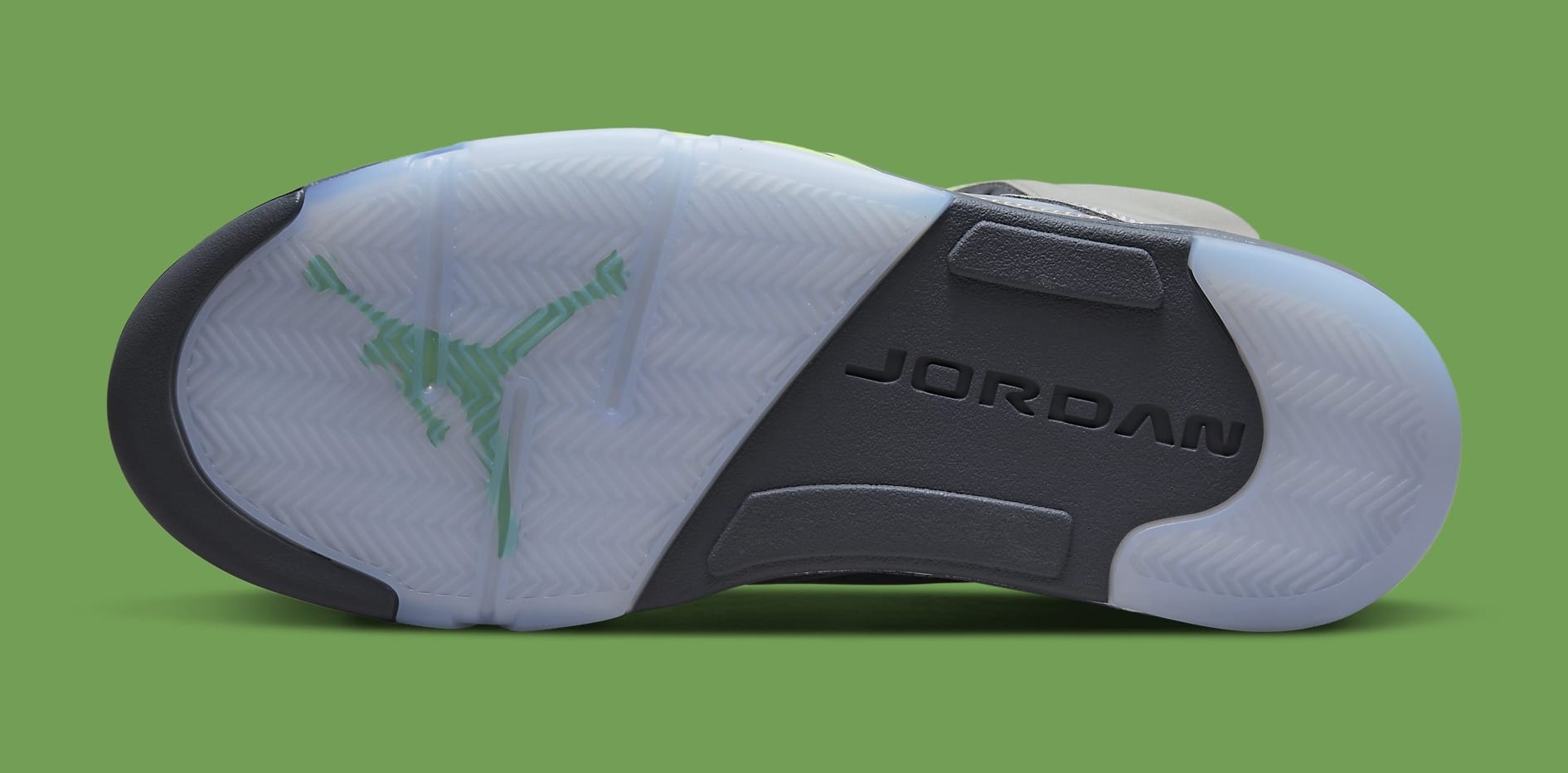 Air Jordan 5 Retro &#x27;Green Bean&#x27; 2022 DM9014 003 Outsole