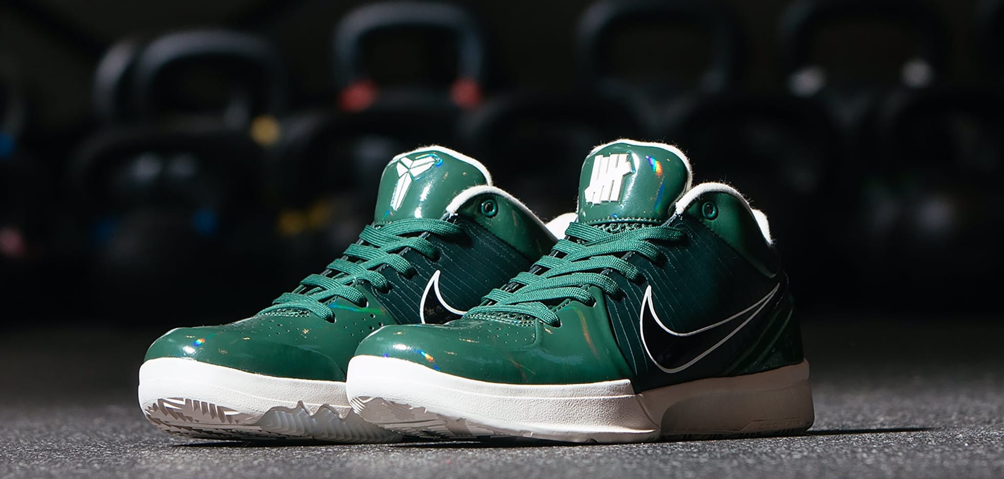 Undefeated x Nike Kobe 4 Protro &#x27;Fir&#x27; (Pair)