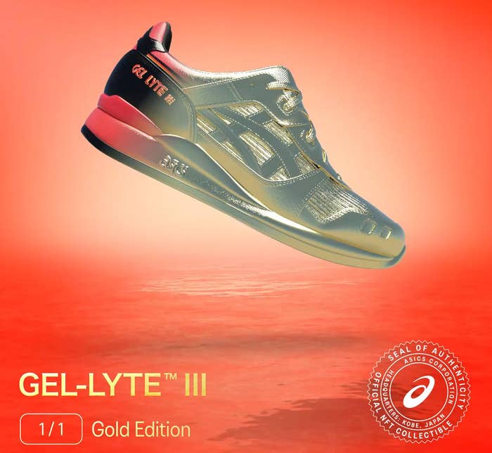 Asics Gel-Lyte 3 NFT Gold Edition