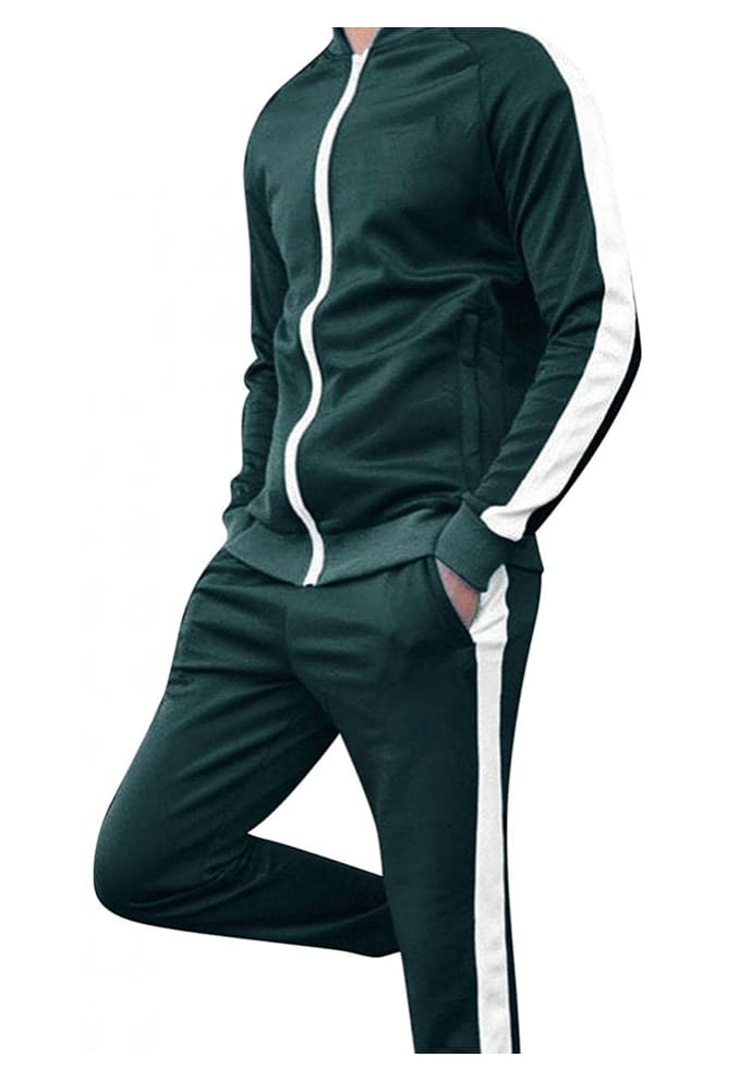 Green tracksuit burband