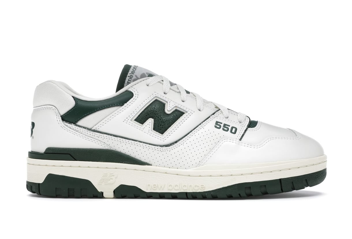 New Balance 550 Aime Leon Dore White Green