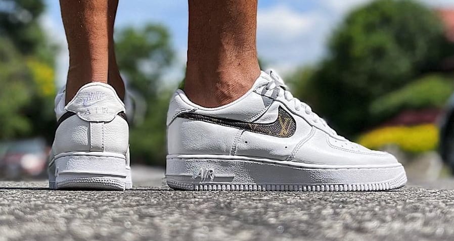 Virgil Abloh Debuts Louis Vuitton x Nike Air Force 1s