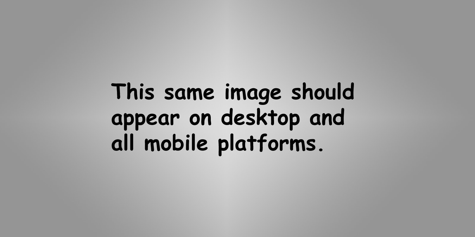 A grey-background image should show on desktop and mobile for this sub-buzz.