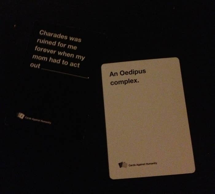 21 Hilarious Awkward And Painful Rounds Of Cards Against