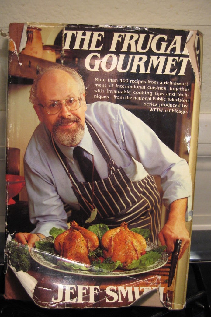 THE BOOK: Frugal Gourmet, 1999, by Jeff Smith.