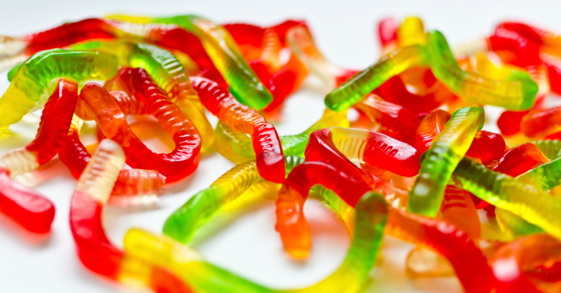 King of the candy invertebrates.