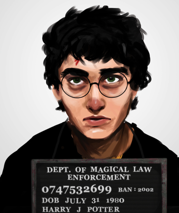 5 Criminal Mugshots of Characters From Banned Books