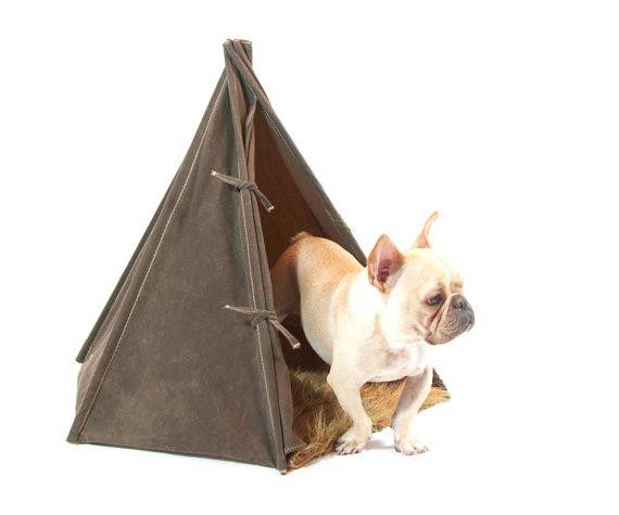 Stay on trend with this adorable dog teepee.