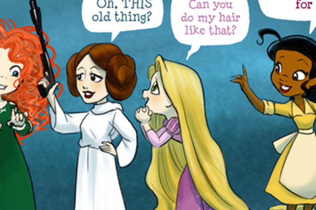 What If The Disney Princesses All Lived Together?
