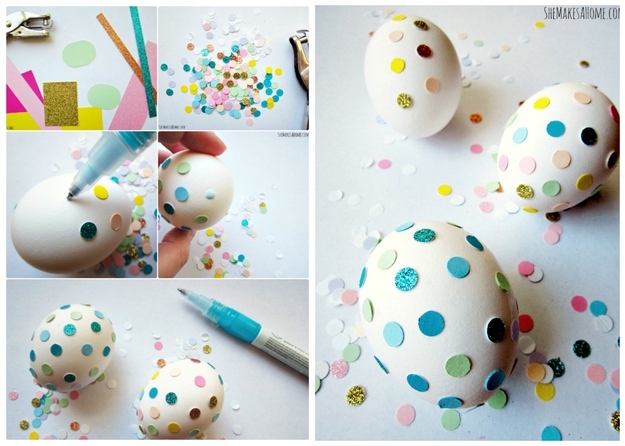 26 Cute And Novel Ways To Use Confetti