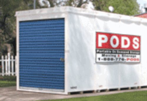 Companies like U-Haul or PODS offer a neat service where you can have your storage unit delivered to the end location according to your schedule. This way you don't have to hire a moving company or pay for all that gas!