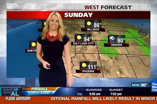 The 16 Best Looking Weather Channel Personalities Paired With Weather ...